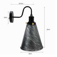Industrial Cage Wall Sconce Farmhouse Lightng 