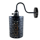 Vintage Industrial Wall Lights Fittings Indoor Sconce Black Metal Home Office Lamp Shade~1430