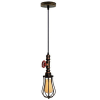 Rustic Pendant Lighting Steampunk Light 