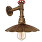 Brushed Copper Steampunk wall sconce pipe light.JPG