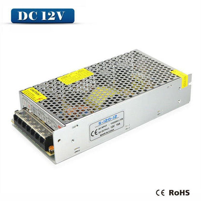 Adjustable DC Power Voltage Converter AC to DC Power Supply Transformer Enclosed Power Supplies 12V S 360 12