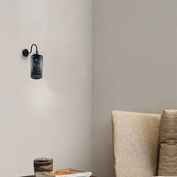 Vintage Industrial Wall Lights Fittings Indoor Sconce Black Metal Home Office Lamp Shade~1430