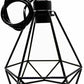 Vintage Geometric Pendant Light Cage Farmhouse Light Fixture