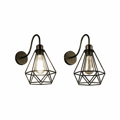 cage sconce metal wall lighting wall metal sconces hallway wall light fixture 