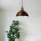Vintage Modern Ceiling Pendant Light  Metal Dome Shade Hanging Indoor Light Fitting  With 95cm Adjustable Wire~1448