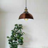 Vintage Modern Ceiling Pendant Light  Metal Dome Shade Hanging Indoor Light Fitting  With 95cm Adjustable Wire~1448