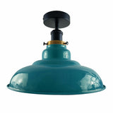 New Modern Easy Fit Flush Mount Ceiling Light With Shade and ring Fitting ~ 1553