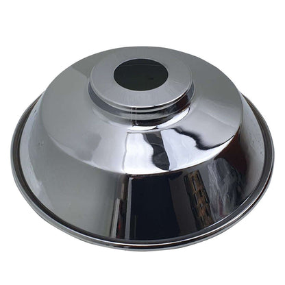 metal lamp shade - chrome