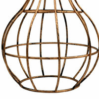 Ceiling Light Vintage wire cage Shade Modern Style Fitting Metal Flush Mount~1532