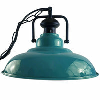 Vintage Pendant Ceiling Shade with chain Industrial Light Retro Metal Lamp~1546