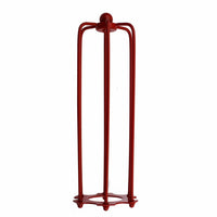Modern Industrial Style Red color long wire cage Light Shade Easy Fit~1537