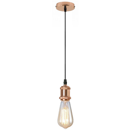  Vintage Rose Gold Ceiling Pendant Light 