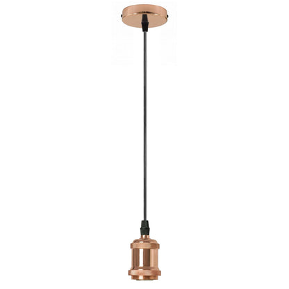  Vintage Rose Gold Ceiling Pendant Light 