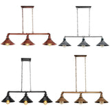 Industrial 3-Light Pipe Lamp Pendant Hanging Light Fixtures 