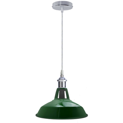 green Barn Pendant Lights.JPG