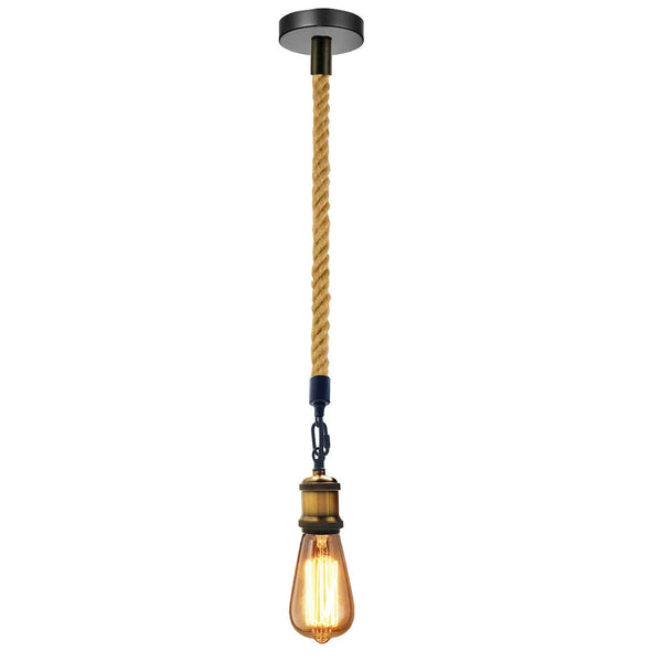 Rope Pendant Light Cord kit -rope lights hanging - rope pendant light - rope hanging light - light