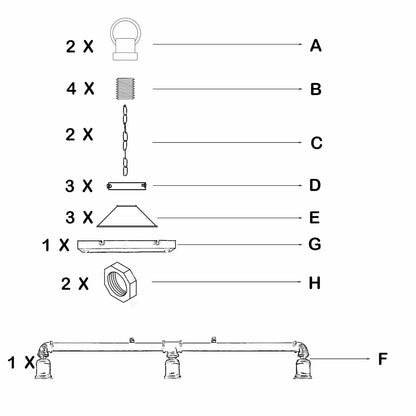 Industrial 3-way pipe hanging pendant light.JPG