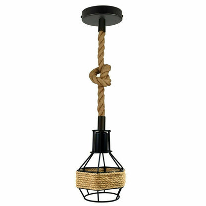 Hemp rope Pendant light.JPG