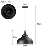 Metal Curvy Hanging Lamp Pendant Lights Ceiling Light Fixtures