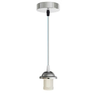 Pendant ceiling Hardwire - Hanging Light Fixtures - Pendant Lamp holder Kit - PVC pendant light