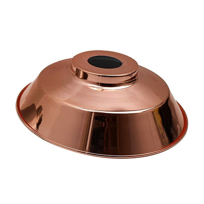 Rose Gold Metal Easy Fit Lamp Shade.JPG