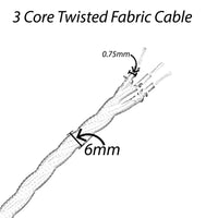 Power Cord Lamp Cord Cloth Wire Electric Cables Lighting Cord Lamp Wire