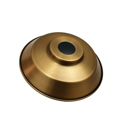 Yellow Brass Metal lamp shades for ceiling lights.JPG