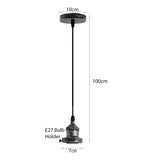 hanging lamp - lamp holder parts - pendant bulb holder - hanging light holder - dining room light
