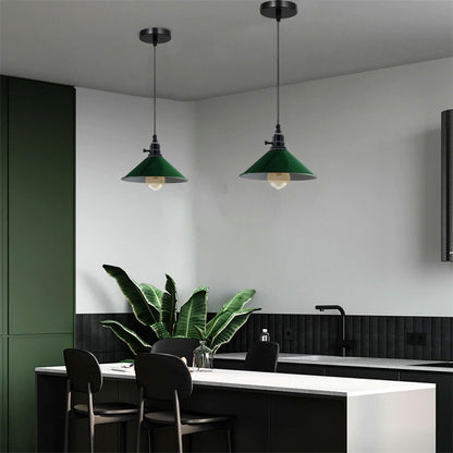 Industrial Black holder Dimmer Switch Hanging Pendant Light