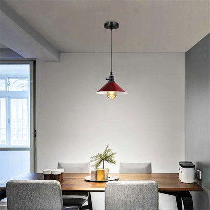 Industrial Black holder Dimmer Switch Hanging Pendant Light