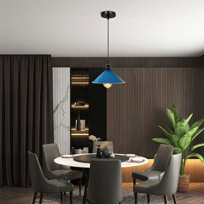 Industrial Black holder Dimmer Switch Hanging Pendant Light