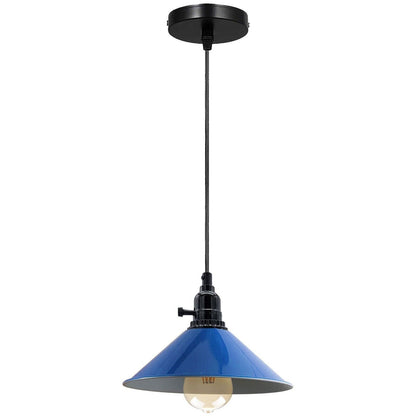 Industrial Black holder Dimmer Switch Hanging Pendant Light
