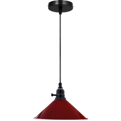 Industrial Black holder Dimmer Switch Hanging Pendant Light