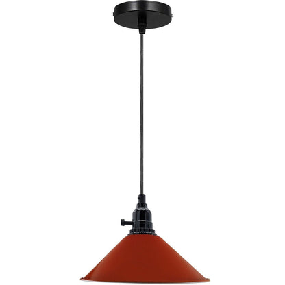 Industrial Black holder Dimmer Switch Hanging Pendant Light
