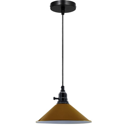 Industrial Black holder Dimmer Switch Hanging Pendant Light
