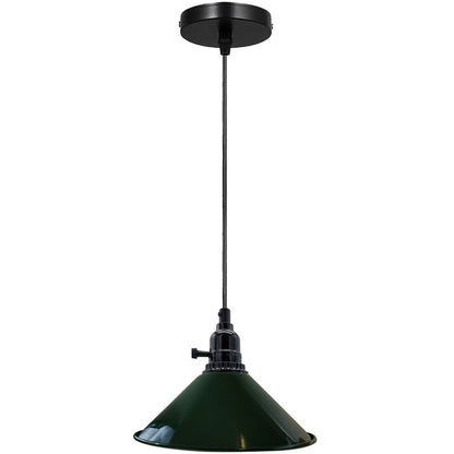 Industrial Black holder Dimmer Switch Hanging Pendant Light