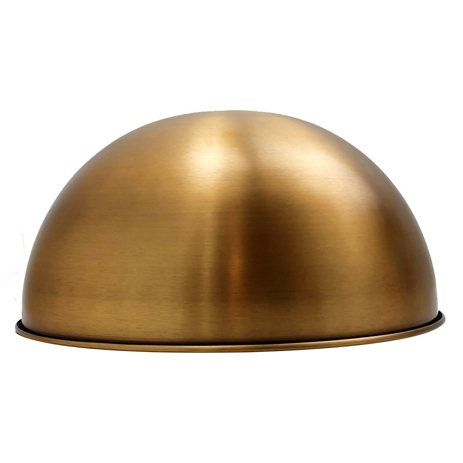 pendant light shades dome yellow brass 