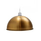 pendant light shades dome yellow brass 2
