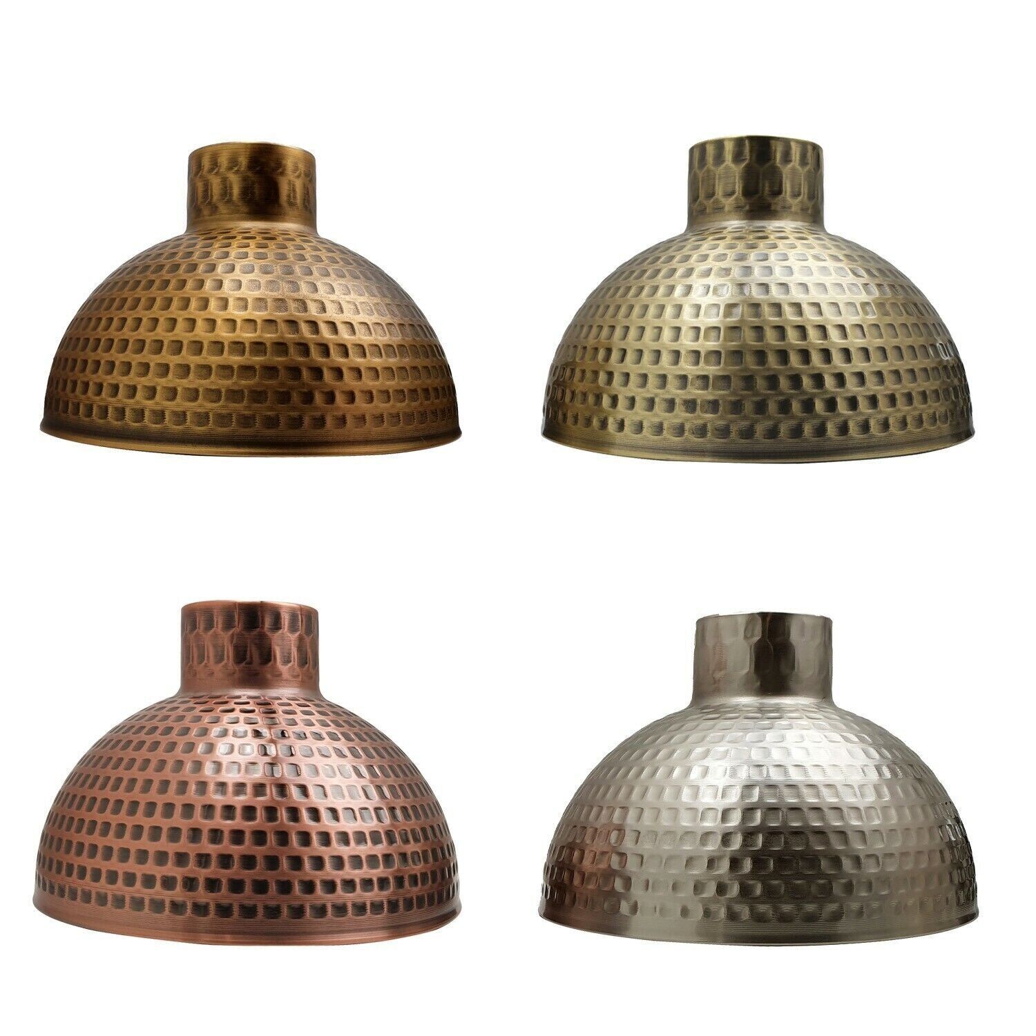 26cm Industrial Retro Dome Pendant Light Shade | 5 Finishes ...