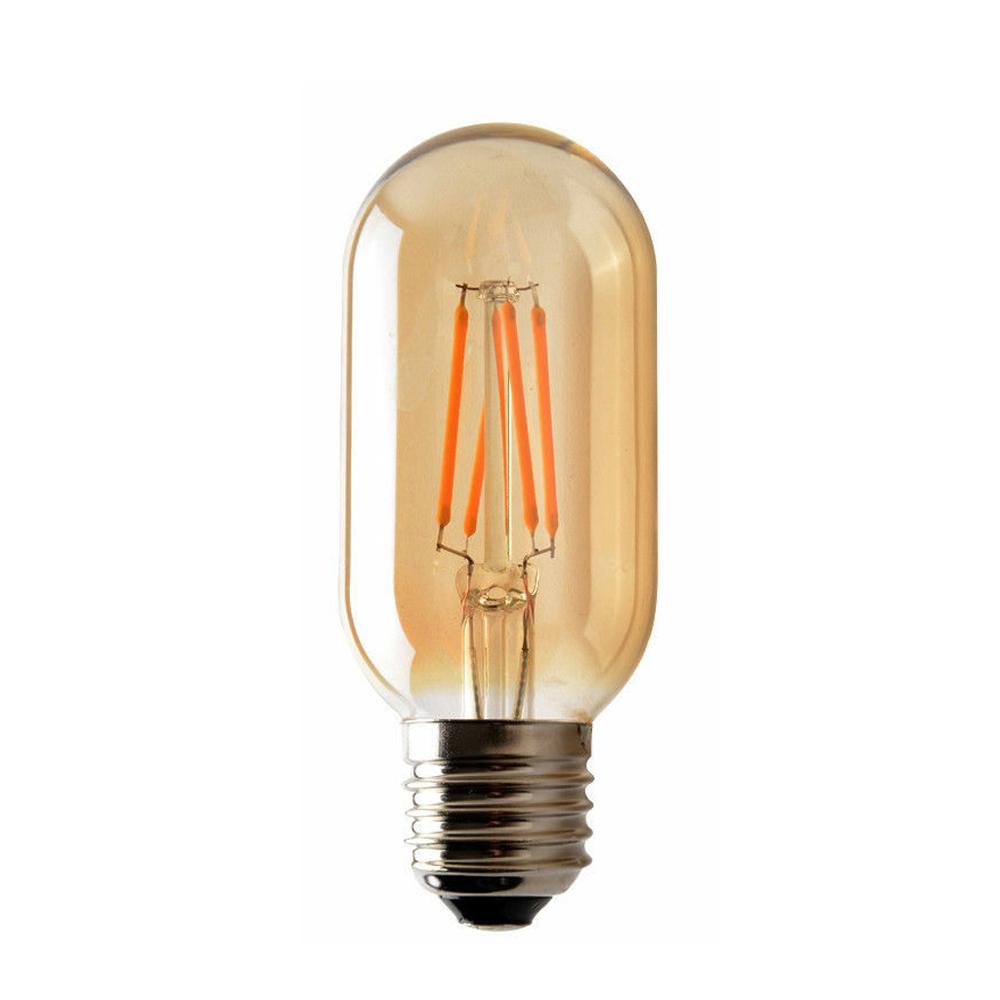 4W T45  E27 LED Dimmable Vintage Teardrop Spiral Filament Light Bulb - Shop for LED lights - Transformers - Lampshades - Holders | Relicelectrical UK