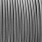 18 Gauge 2 Conductor Round Cloth Covered Wire Pendant Light Cord Grey Lighting Cord Cloth Wire