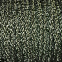 cloth power cord colored electrical cable silk twisted  lamp cord