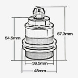 E26 Meta Lamp Holder-Threaded Bright size image | Relicelectrical