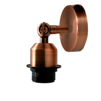 1-Light Wall Mount Sconce Industrial Lighting Flat Wall Light Home Farmhouse 