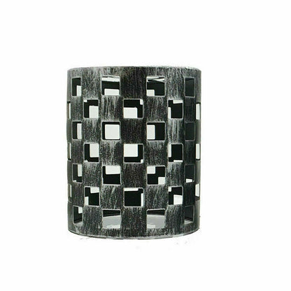Modern Barrel Cage Square Pattern Lamp Shade 