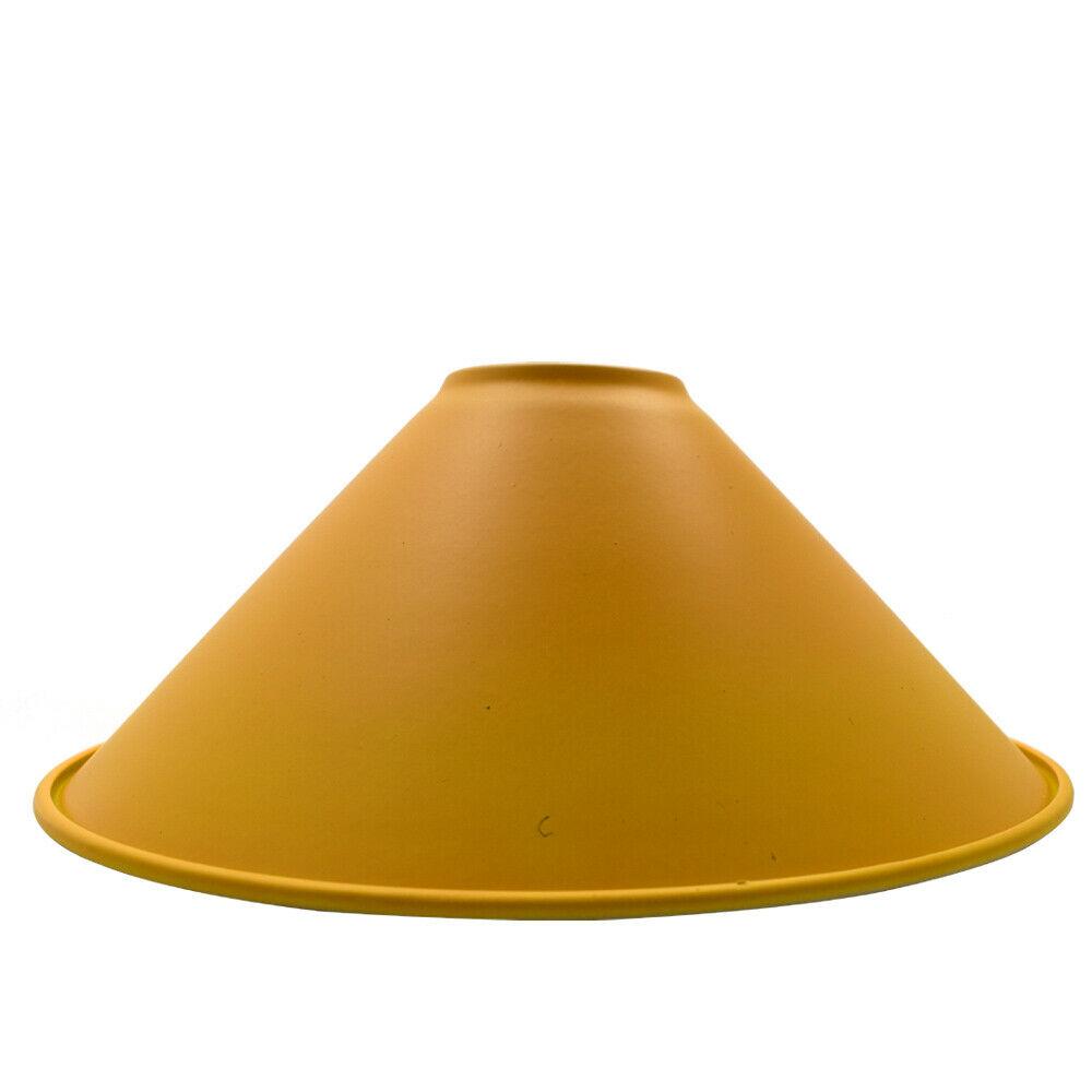 Industrial Cone Metal Easy Fit Pendant Lamp Shades