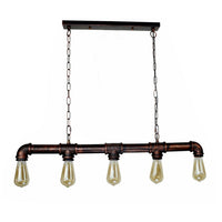 Industrial Vintage Ceiling Steampunk Metal Pipe Loft Pendant Light~1340