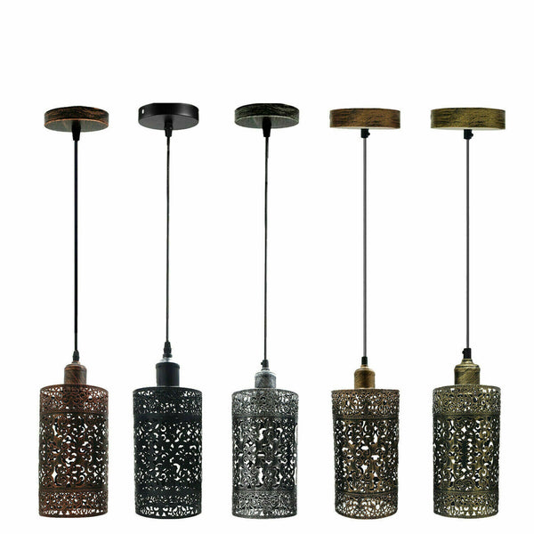 Vintage Cage Pendant Light Ceiling Light Fixtures Farmhouse