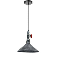 Industrial Lighting Steampunk Light Pipe Lighting Fixture 