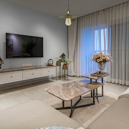 Modern Metal Flat Brushed Brass Pendant Lighting